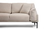 Atelier Del Sofa Sofá Esquinero Leo Izquierdo Crema 255x150 cm